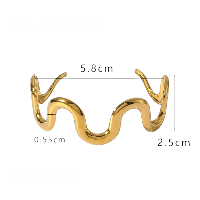 Golden ZigZag Bracelet