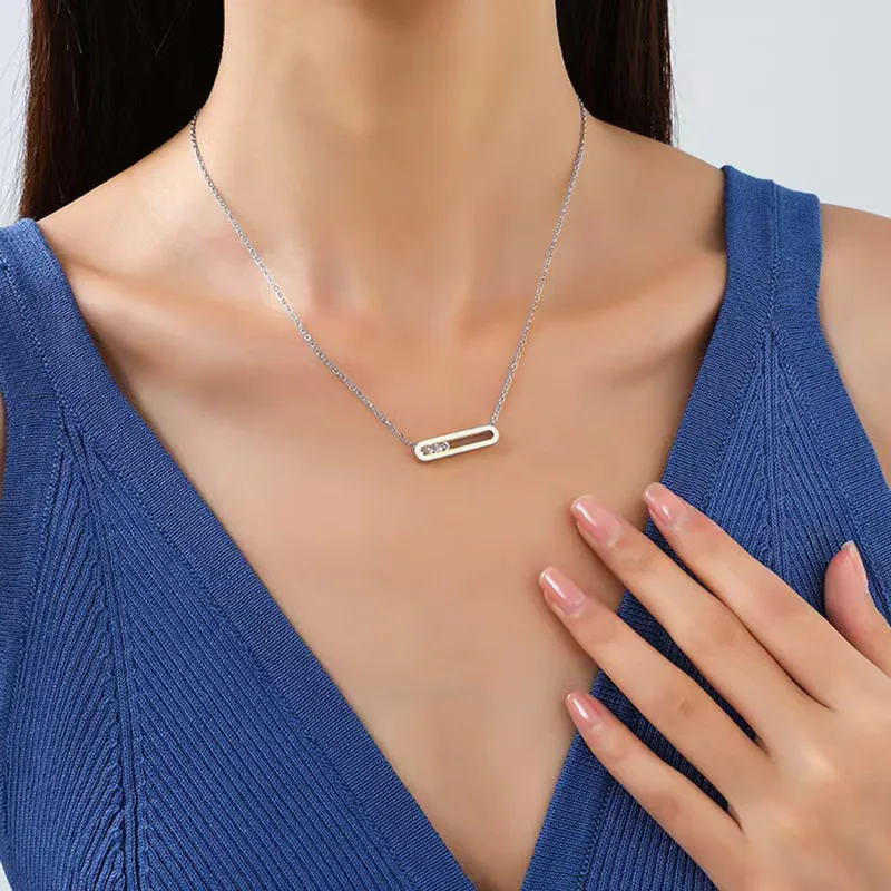 Dancing Spark Chain-silver