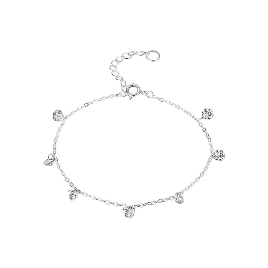 92.5 Sterling Silver Sparkle Bracelet