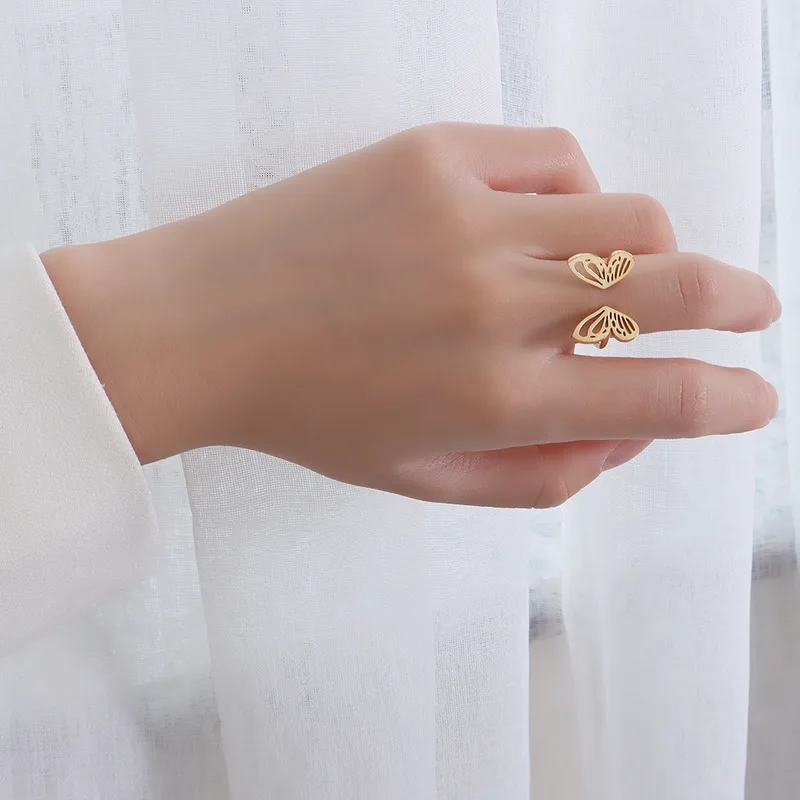 Flutter Ring - Gold and Silver