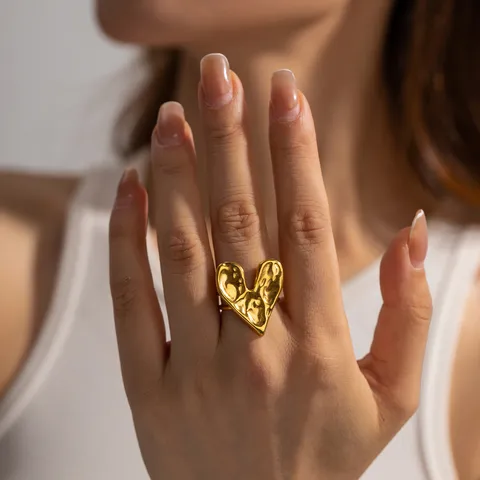 Shattered Heart Ring