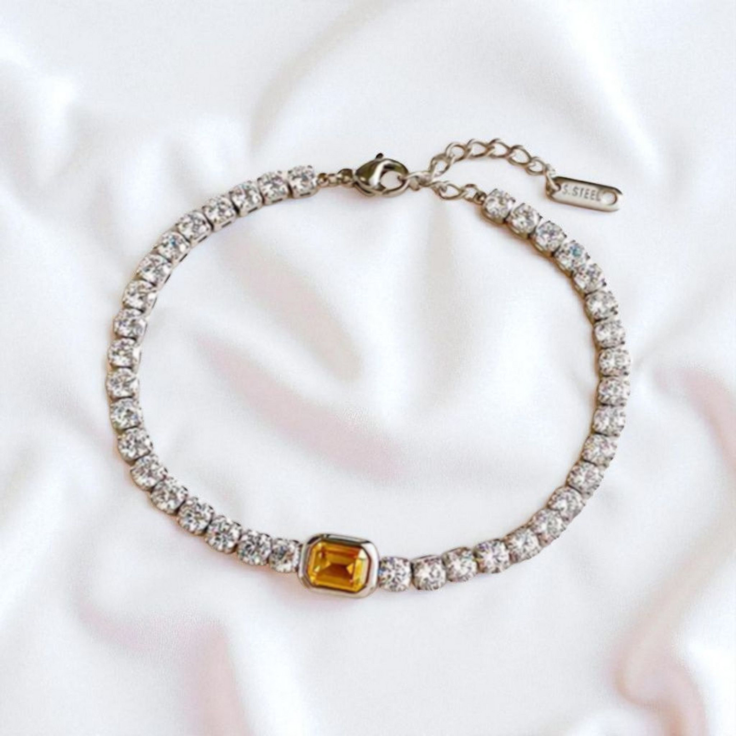 Sunshine Tennis Bracelet
