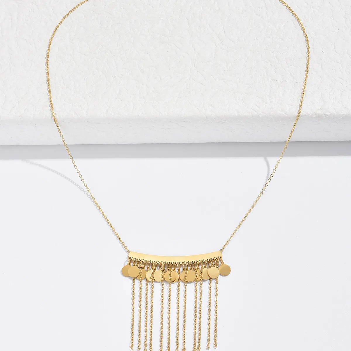 Regal Stripes Necklace