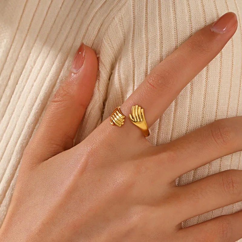 Gold Hug Ring