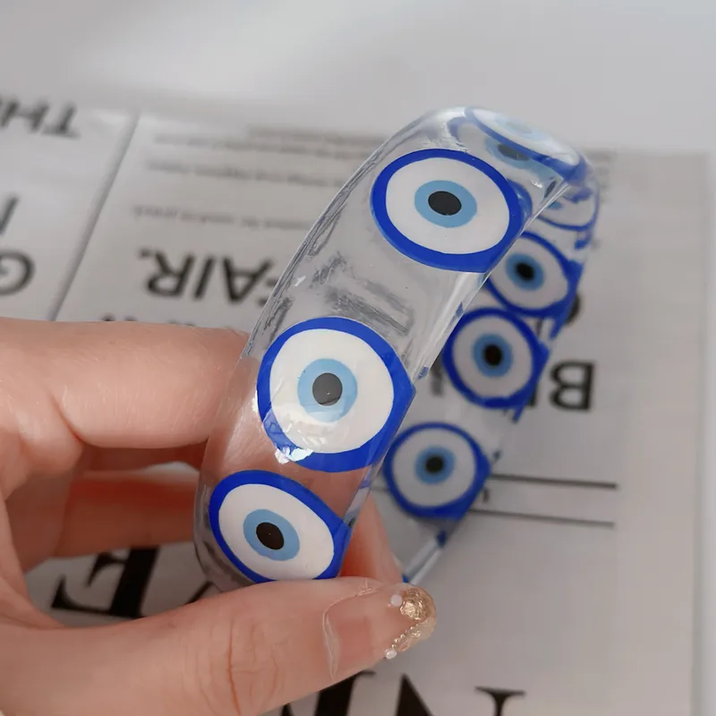 Evil Eye Resin Bangle