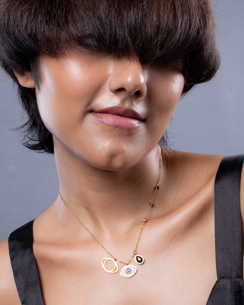 Devils eye necklace