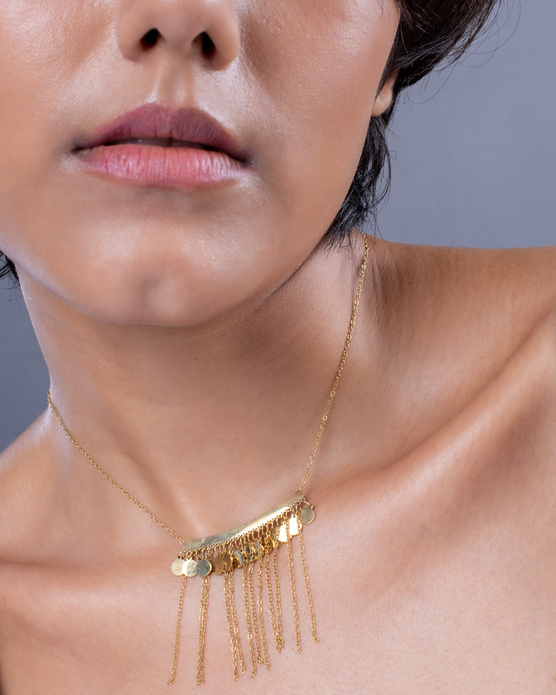 Regal Stripes Necklace