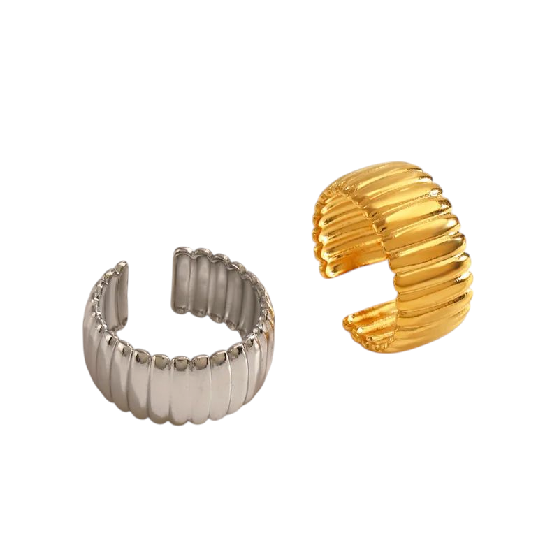 Band Ring - Gold and Silver