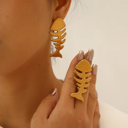 Fishy Chunky Earrings