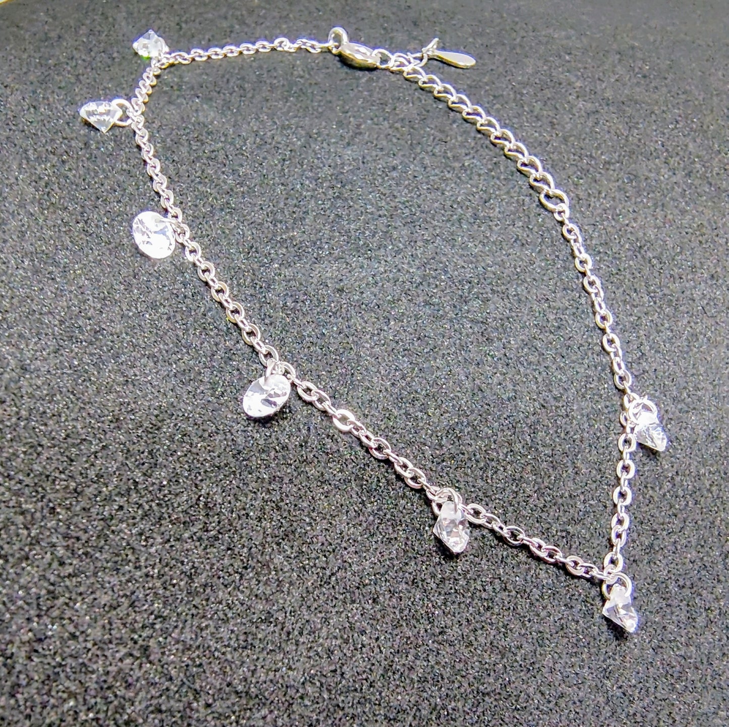 92.5 Sterling Silver Sparkle Bracelet