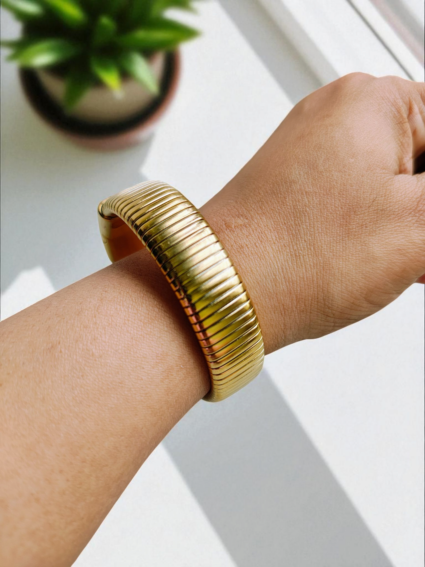 Golden Drama Bracelet