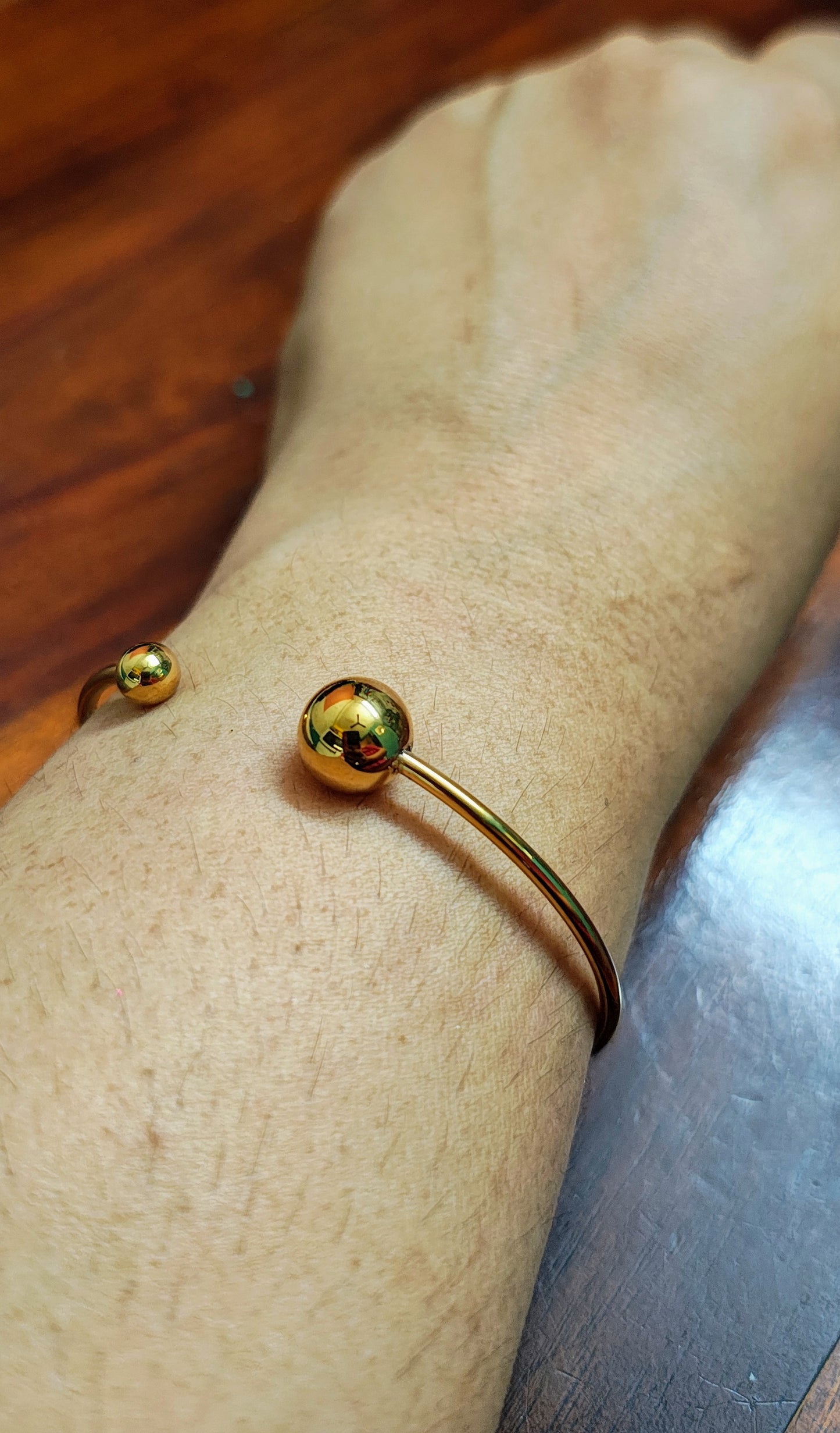 Orbit Duo Gold Bracelet