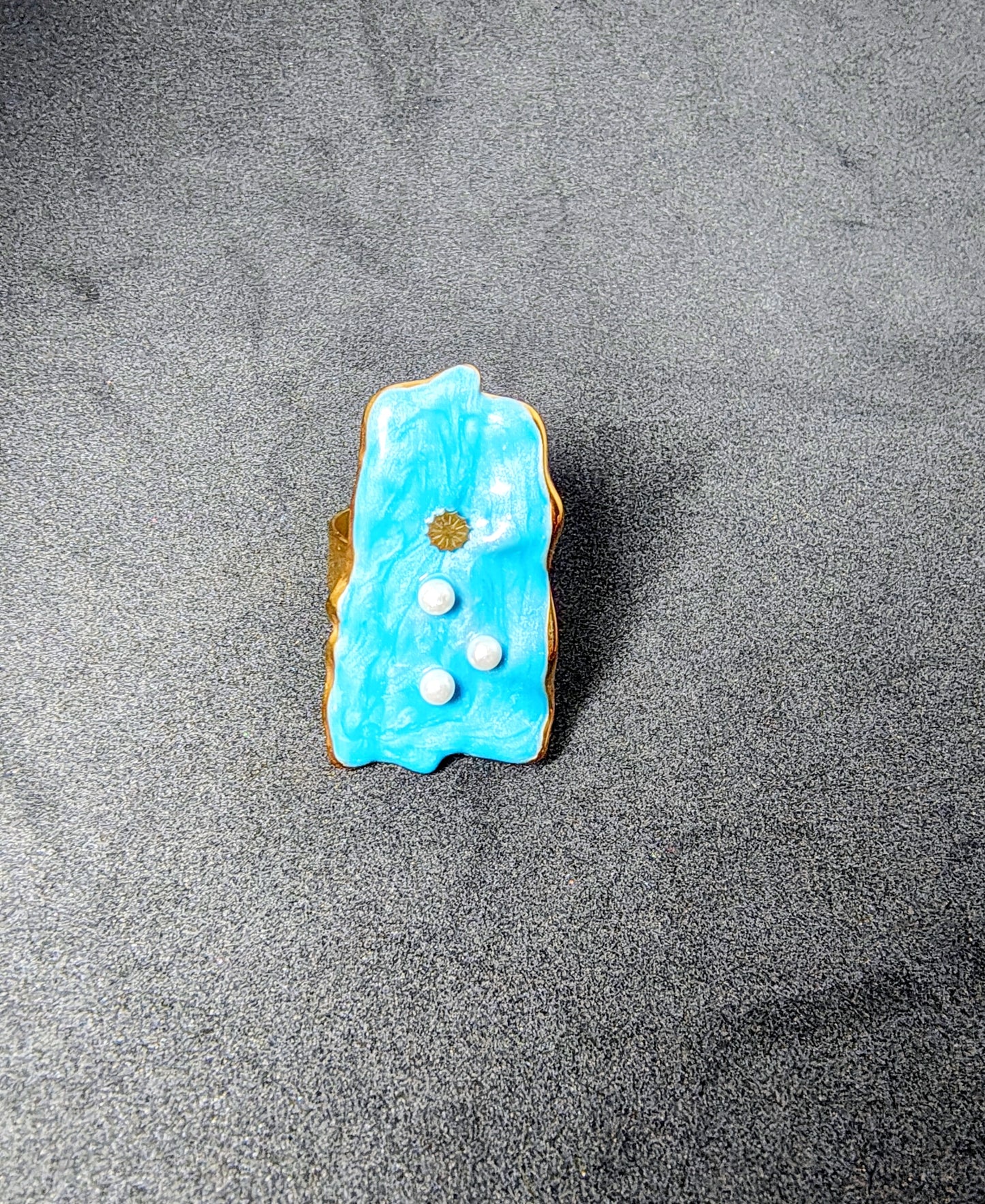Ocean Doodle Ring