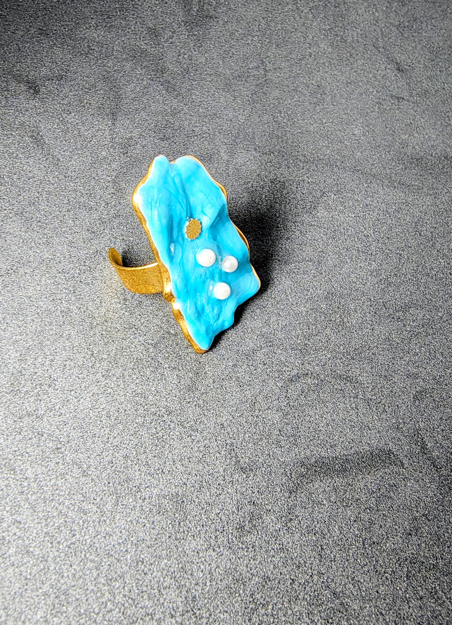 Ocean Doodle Ring