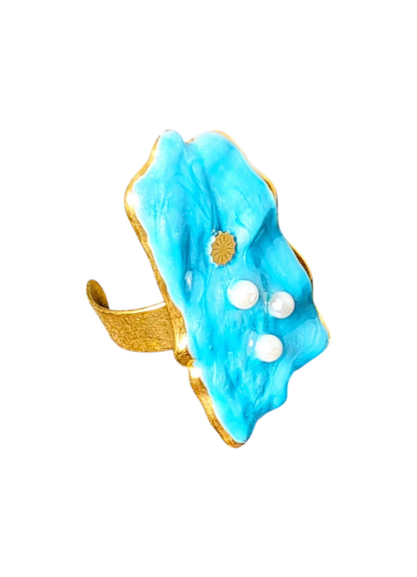Ocean Doodle Ring