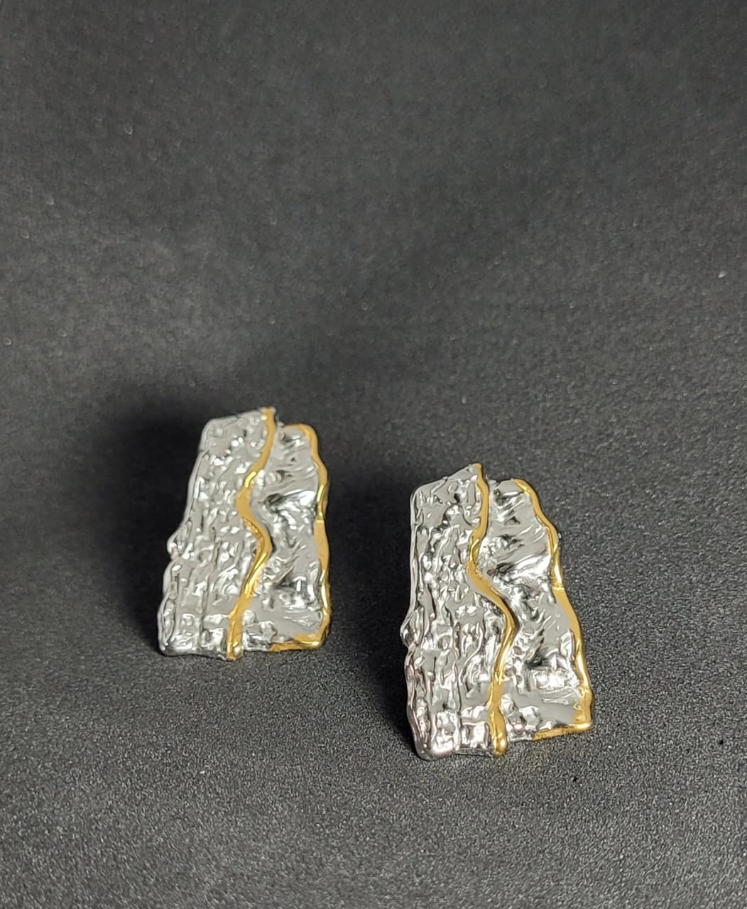 Mixed Hammered Earrings