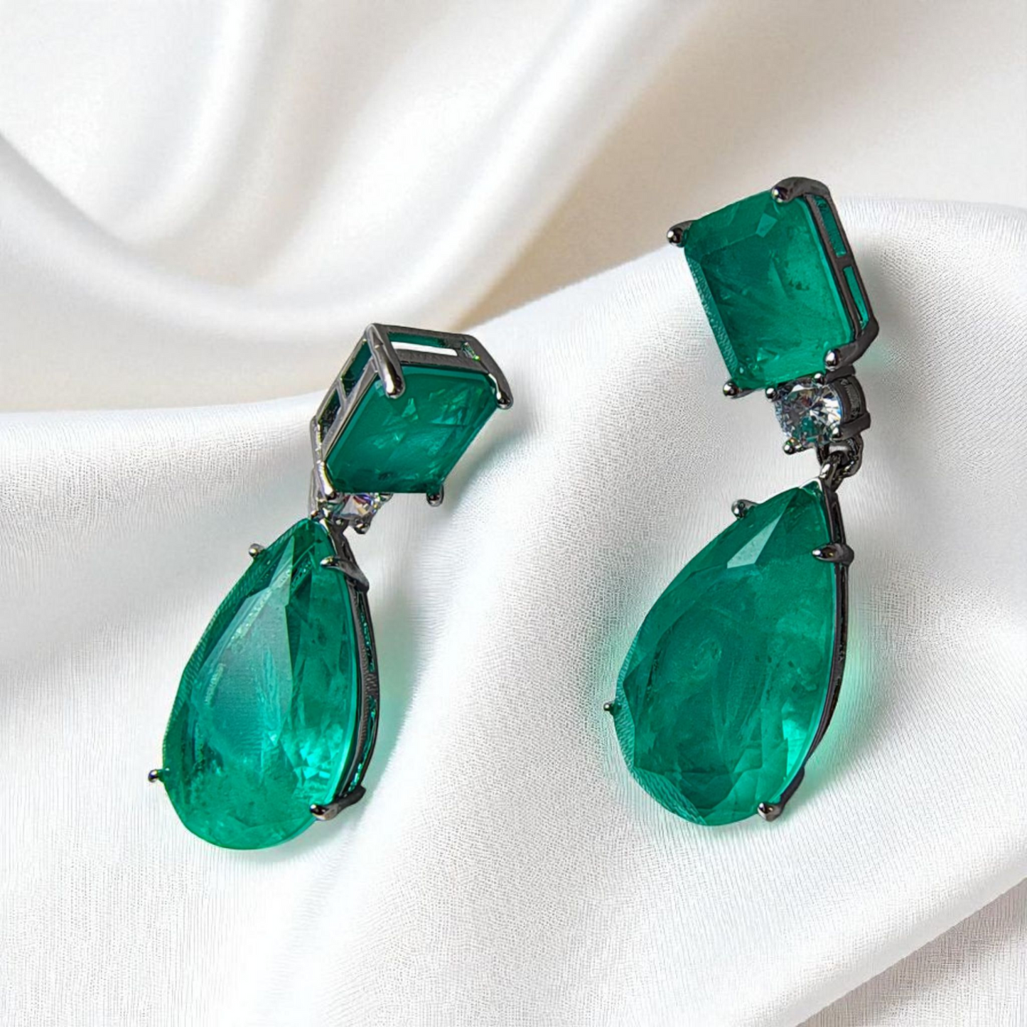 Emerald Danglers