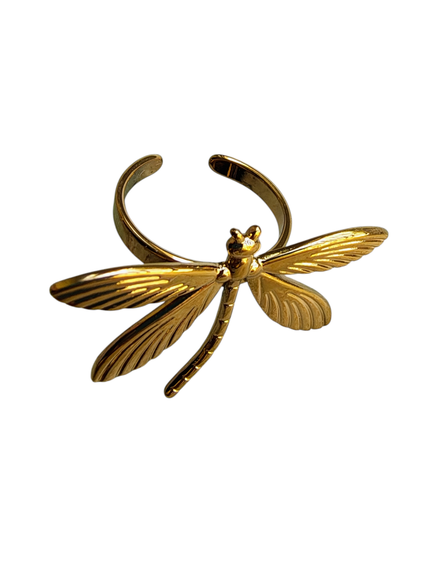 Adjustable Dragonfly Ring
