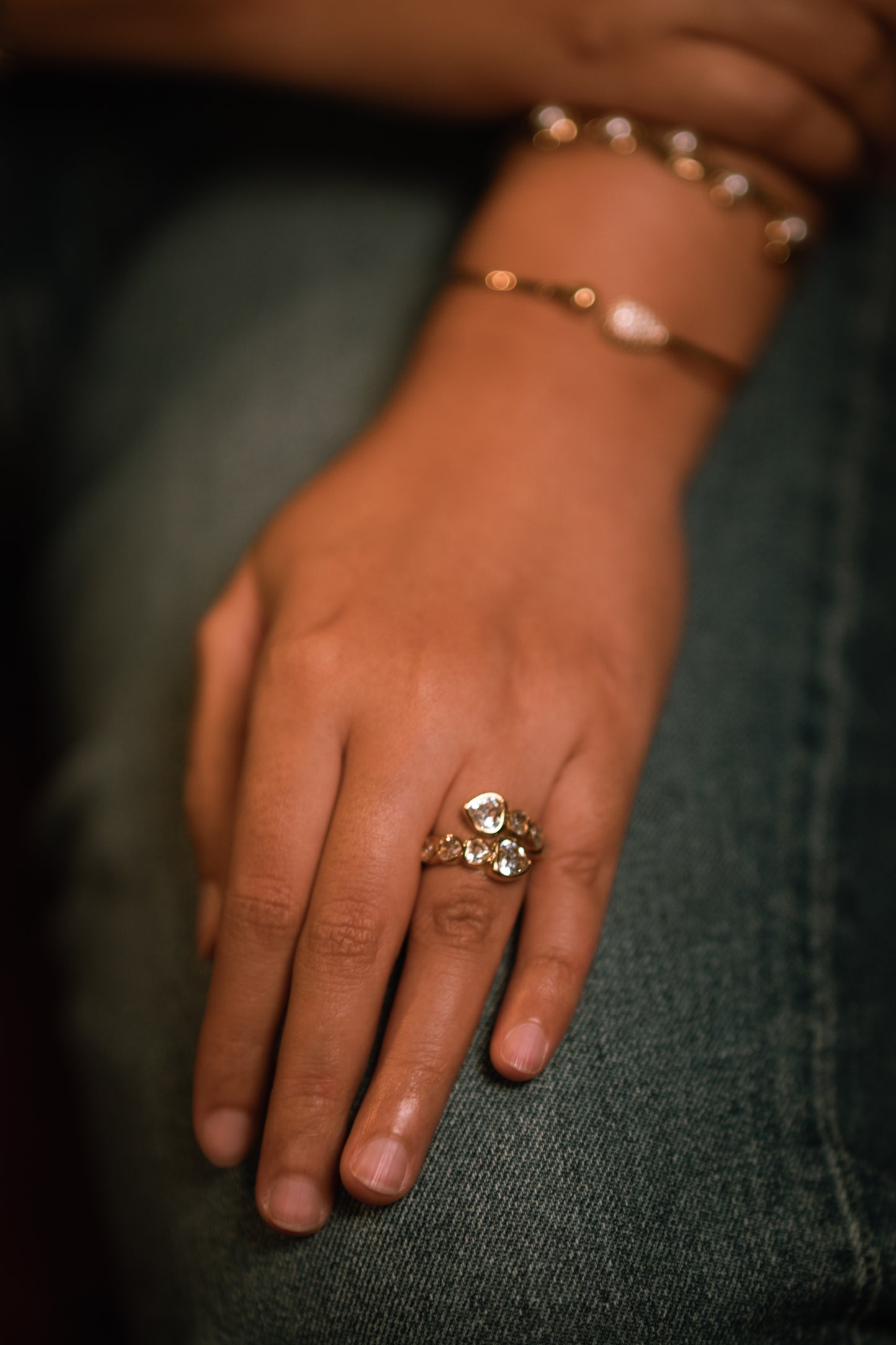 All Hearts Gold Ring
