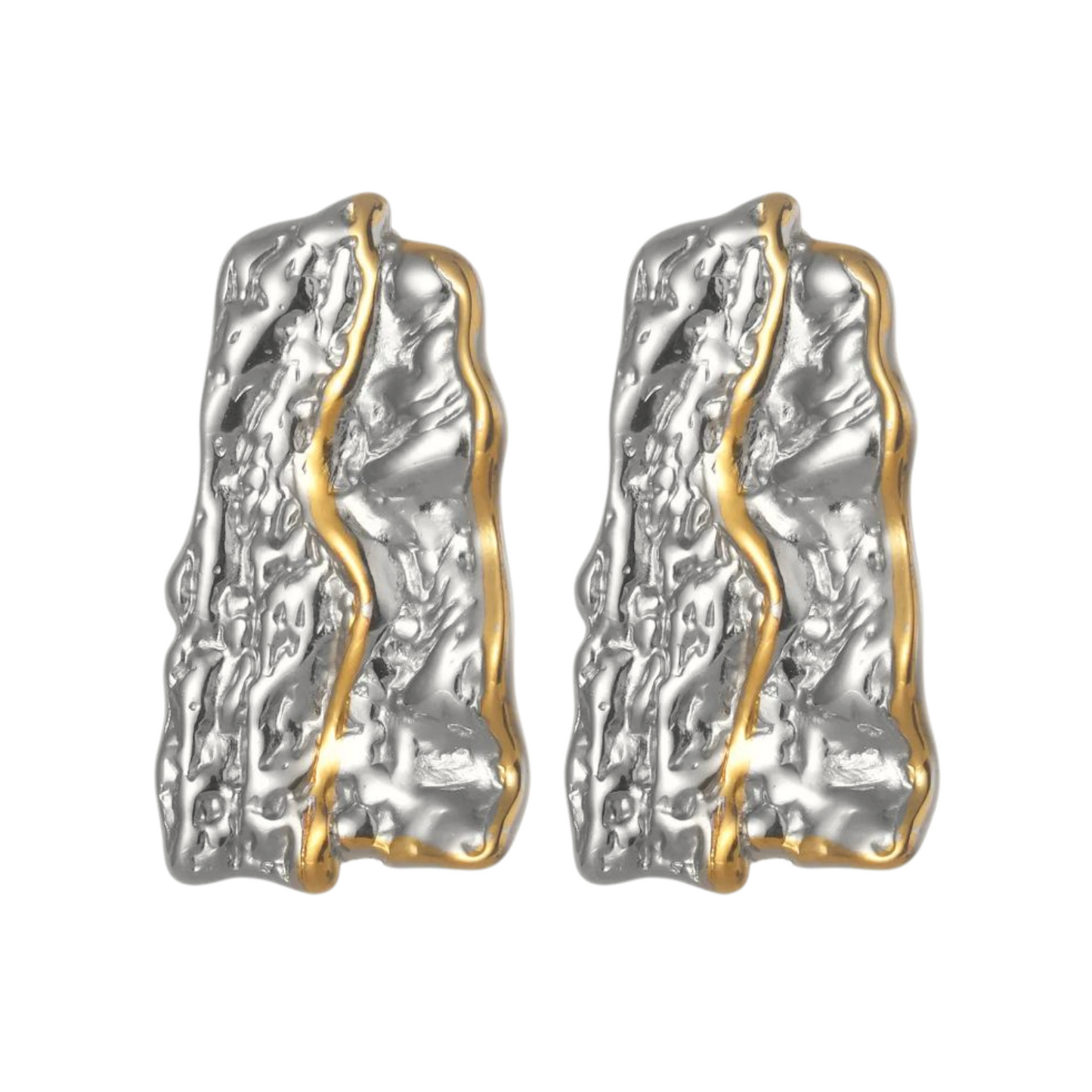 Mixed Hammered Earrings