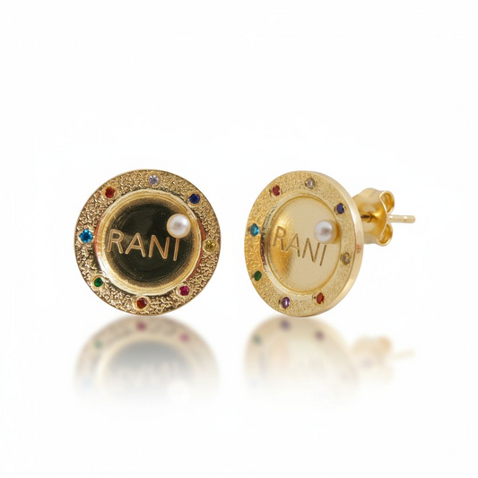 92.5 Sterling Silver UR Exclusive Navrang Earrings