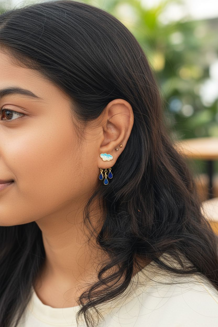 Meghbali Earrings
