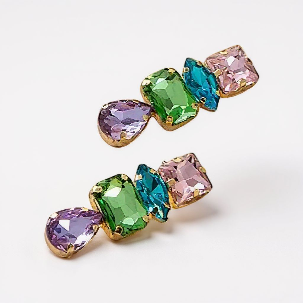 Rangbirang Crystal Earrings