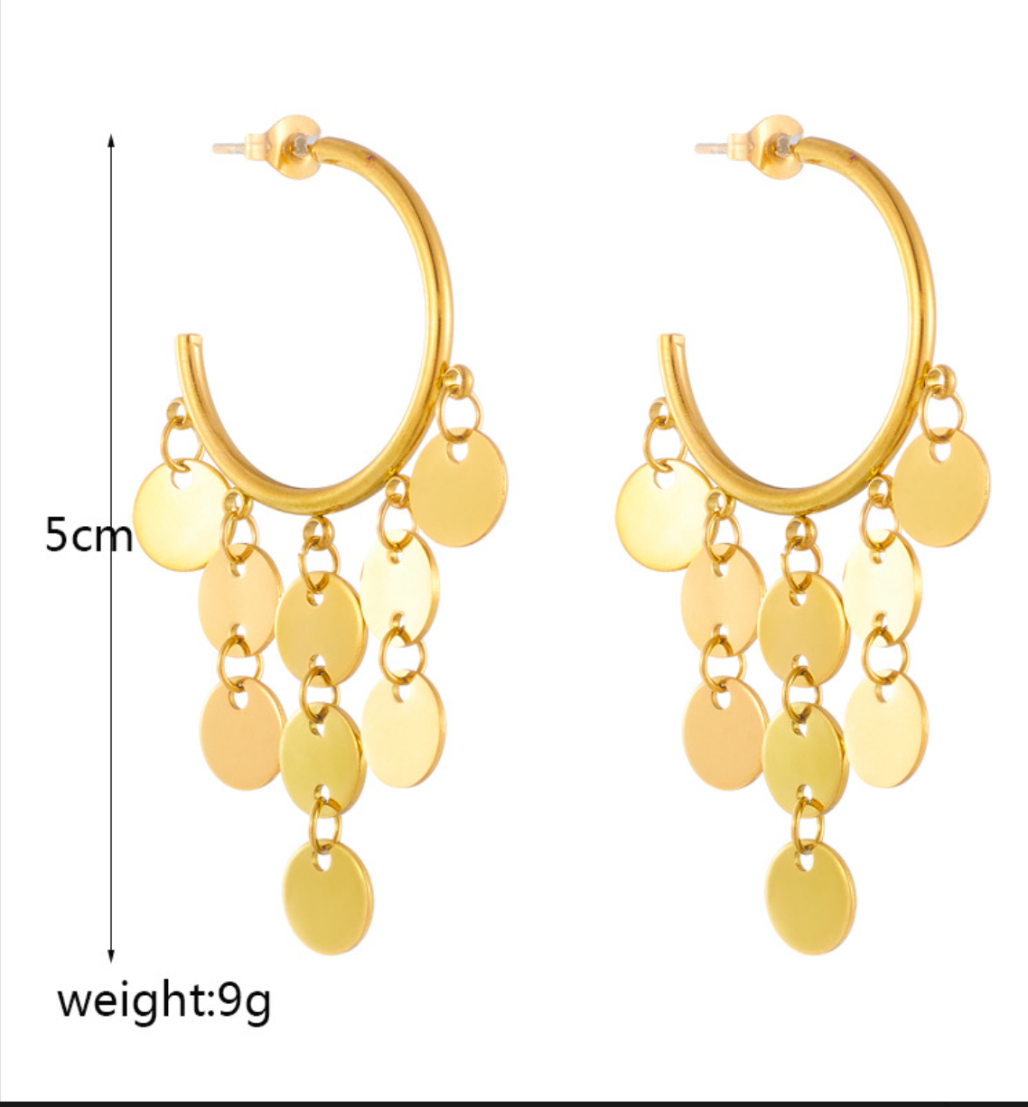 Golden Grace Earrings