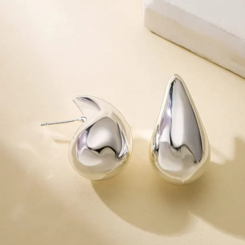 Silver Hailey Earrings