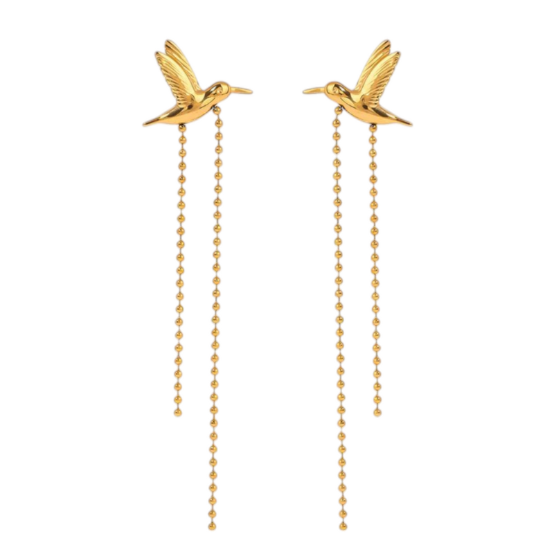 Flying Bird Earrings