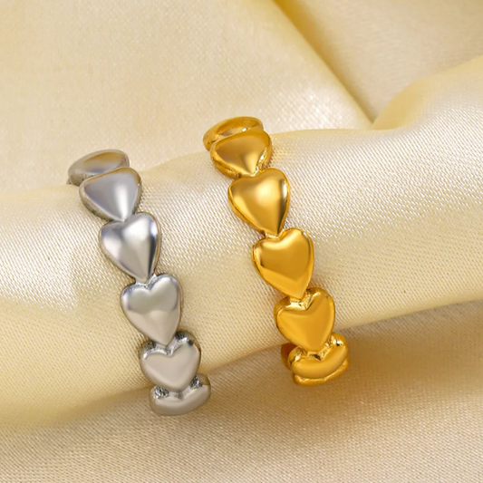 Eternal Pulse Ring - Gold and Silver