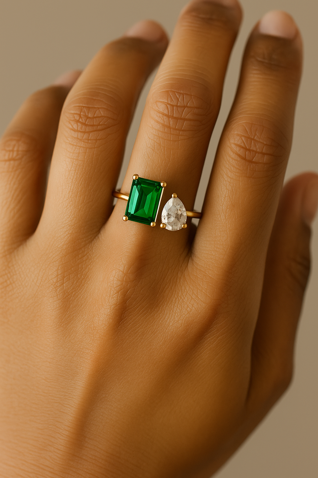 Mint Candy Adjustable ring