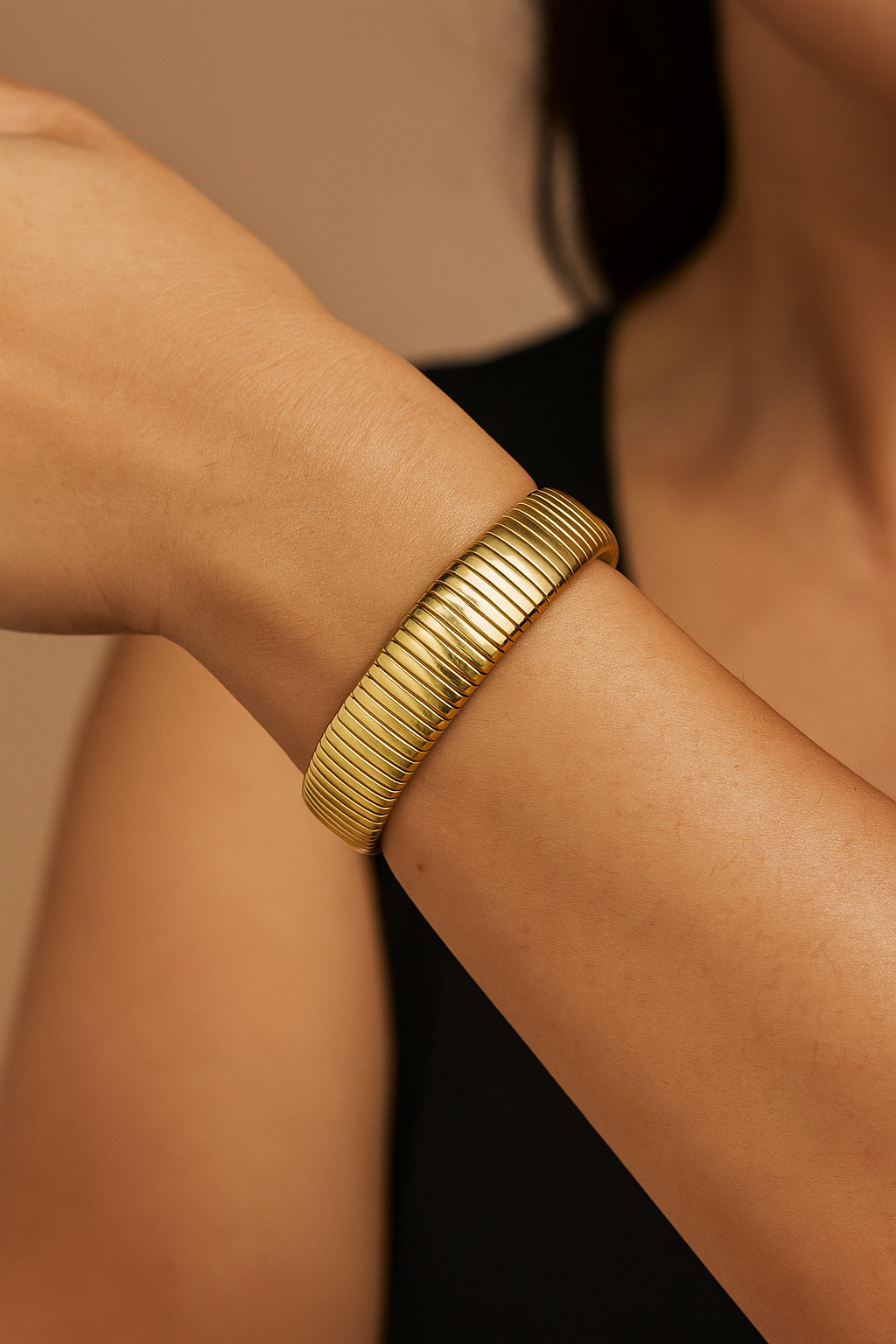 Golden Drama Bracelet