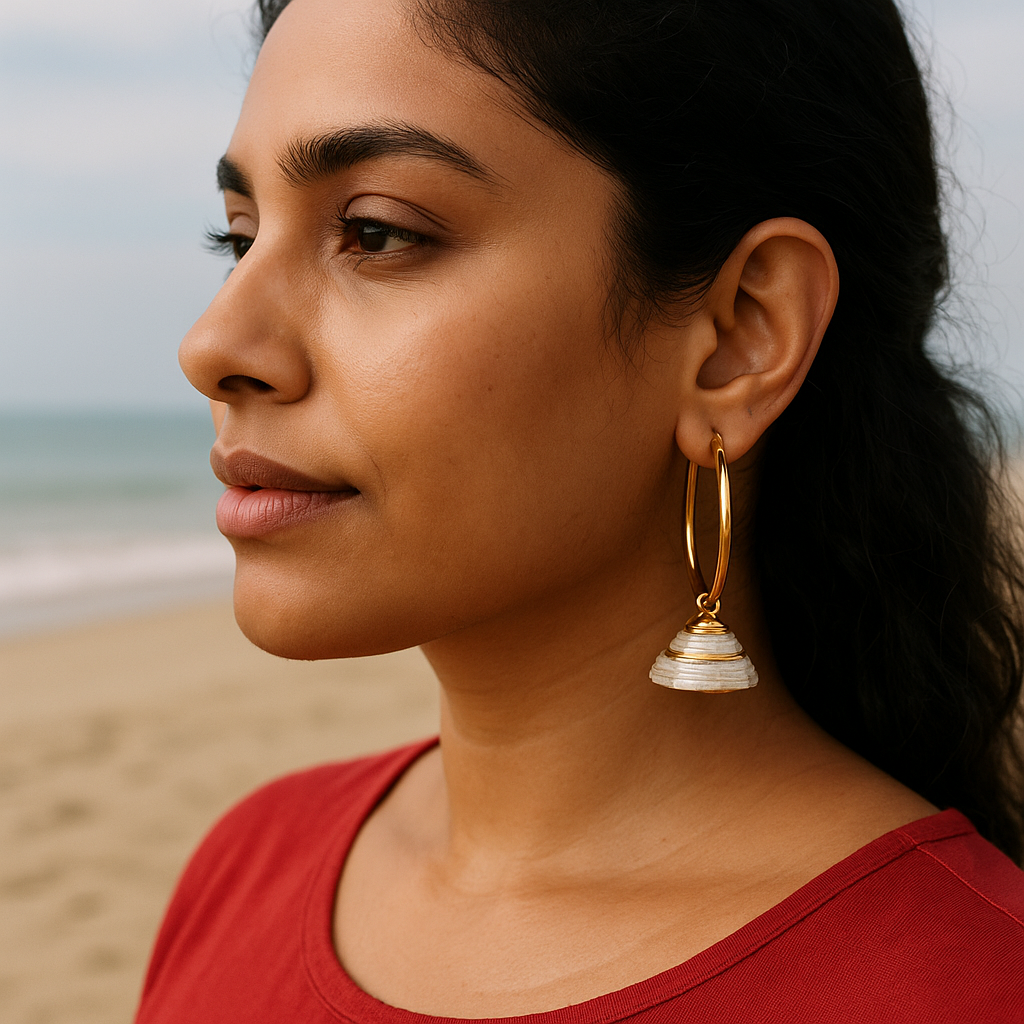 Golden Shore Earrings