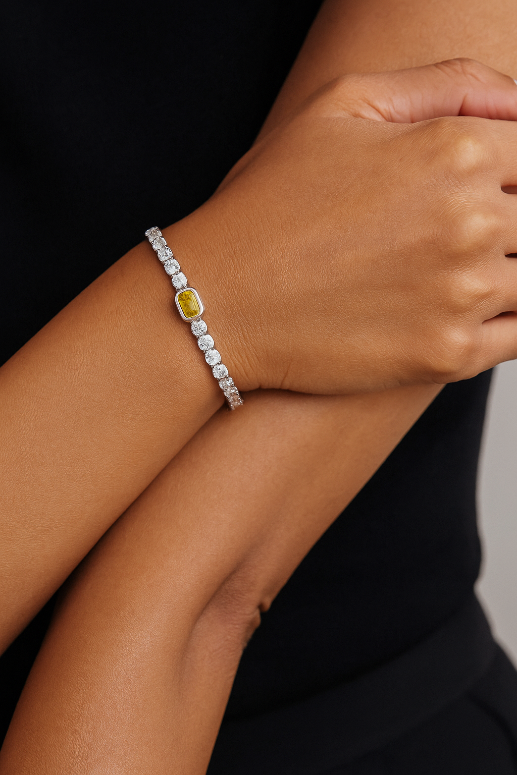 Sunshine Tennis Bracelet