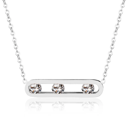 Dancing Spark Chain-silver