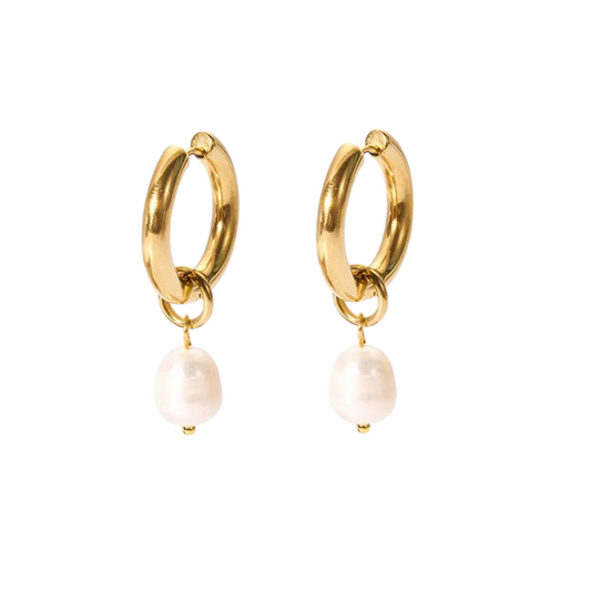 Pearl hoops