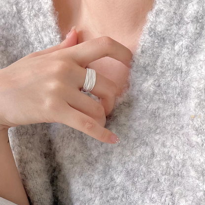 Silver Stack Ring