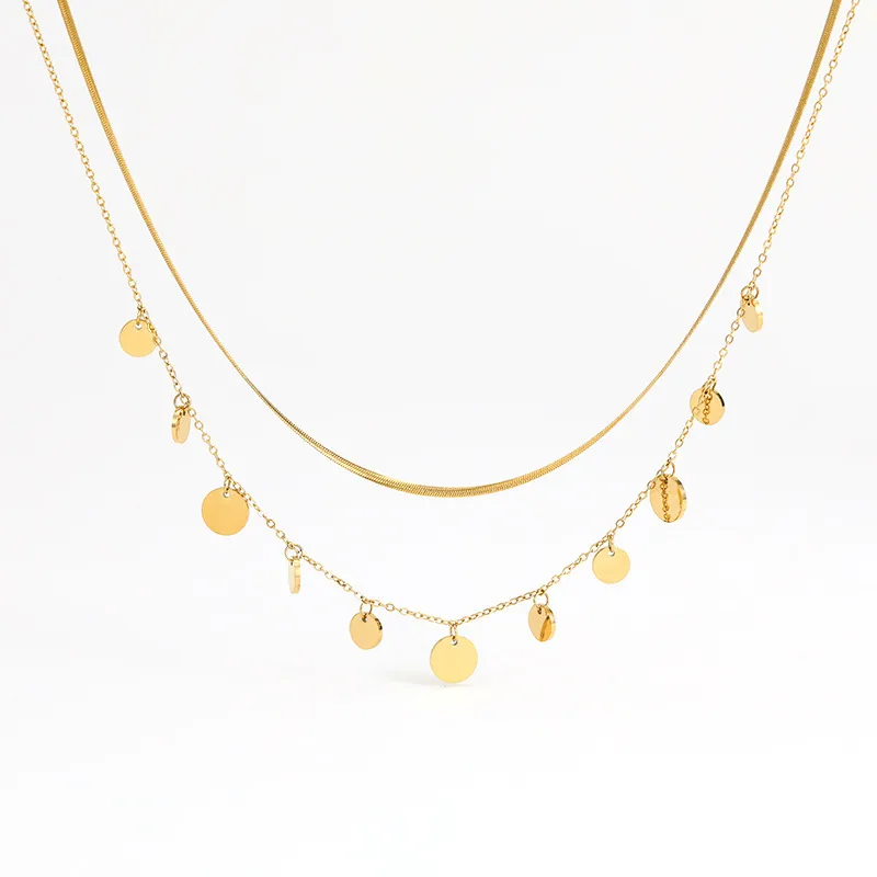 Moonlight Cascade Chain- Gold and Silver