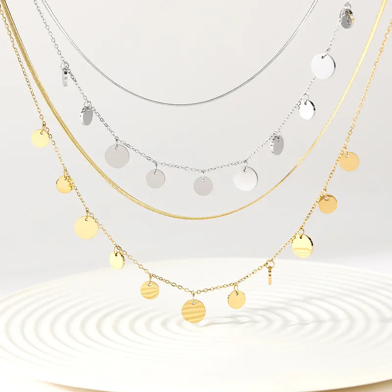 Moonlight Cascade Chain- Gold and Silver