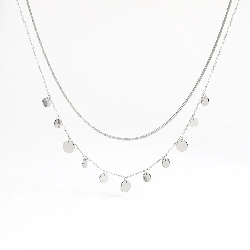 Moonlight Cascade Chain- Gold and Silver