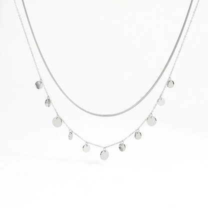 Moonlight Cascade Chain- Gold and Silver