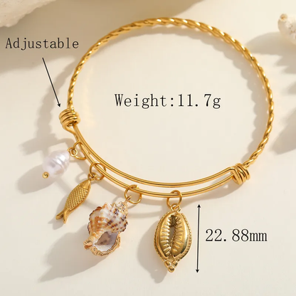 Beachy Gold Bracelet