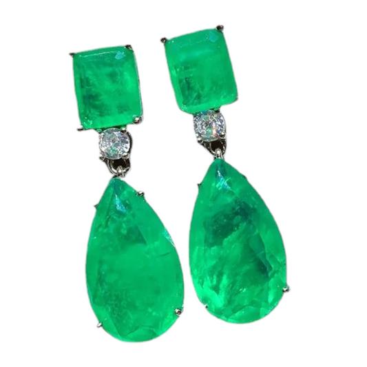 Emerald Danglers