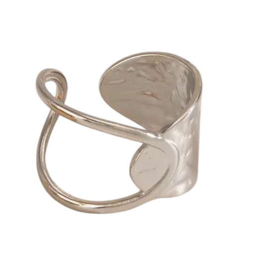Steel Arc Ring
