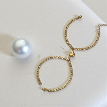 Hearts Apart Bracelets Duo