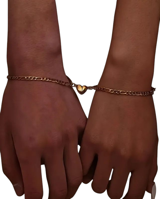 Hearts Apart Bracelets Duo