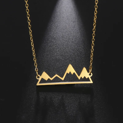 Mountains are calling Gold Chain