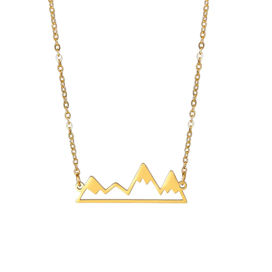 Mountains are calling Gold Chain