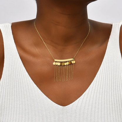 Regal Stripes Necklace
